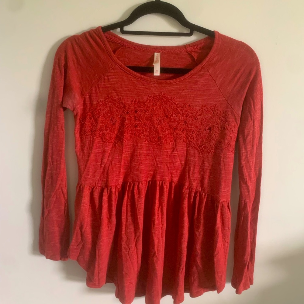 Long sleeve cotton shirt